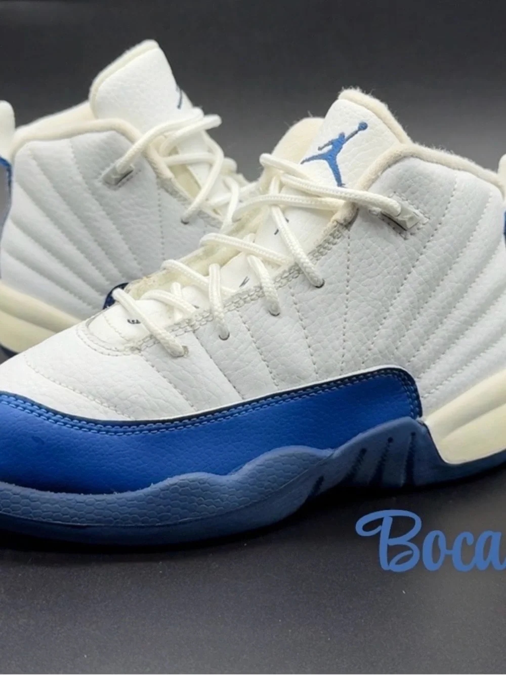 Air Jordan Kids Preschool Jordan 12 Retro French Blue Sneakers Size 13c (PS)
